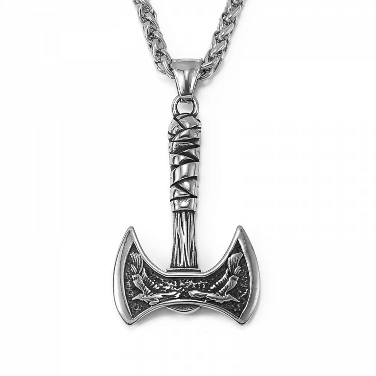 Halsband Viking Korp Yxa - Silver