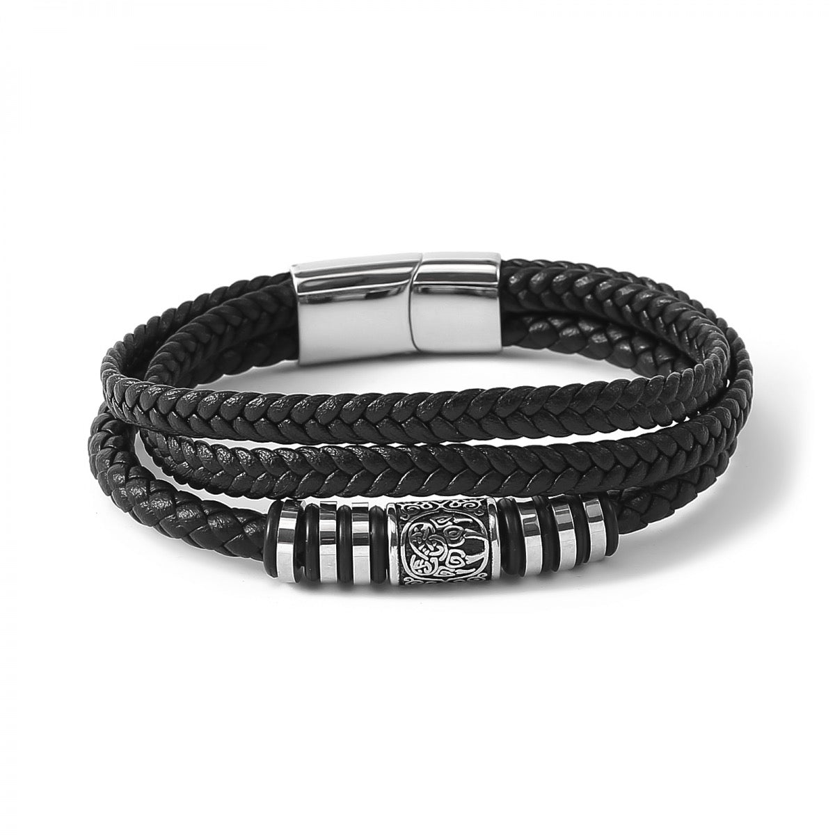 Bracelet Wolf Paw - Triple Row