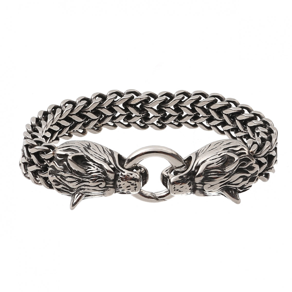 Bracelet Geri och Freki-Eternal Pack Stainless Steel