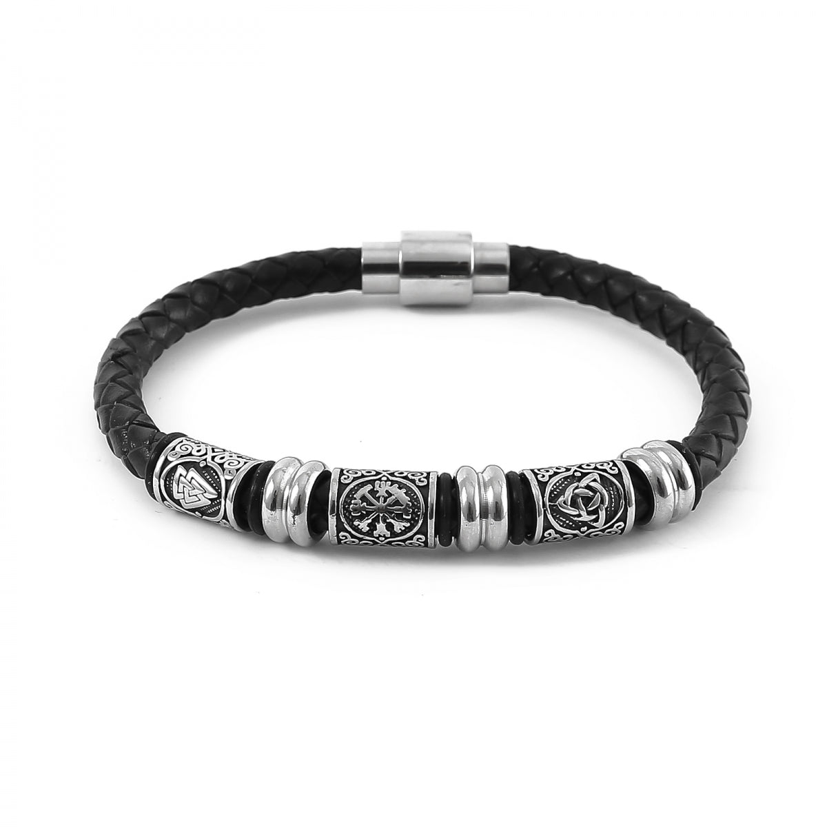 Lederarmband "Viking-Amulett"