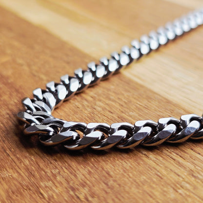 Curbchain 9mm Necklace Stainless steel