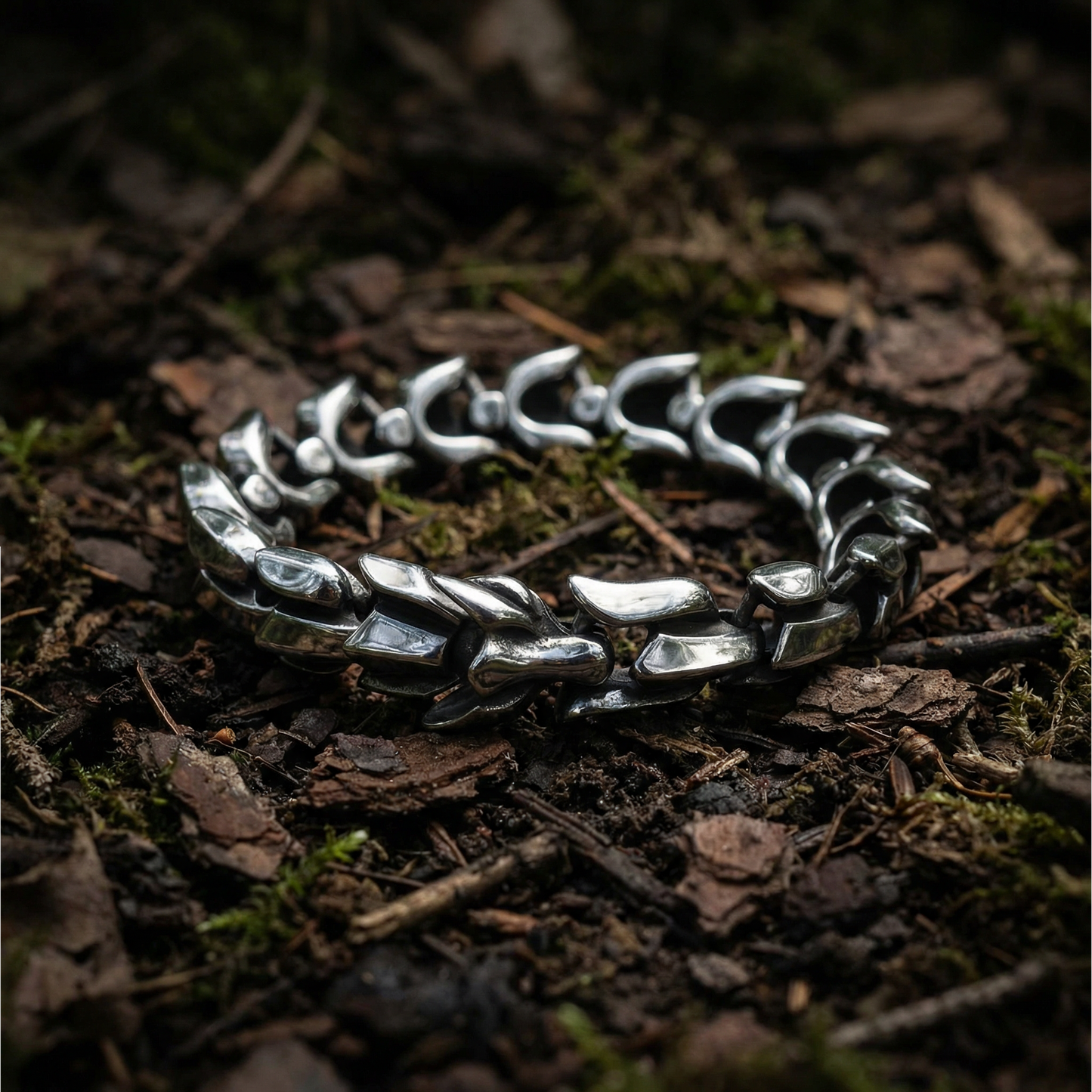 Bracelet Dragon Massive - Silver