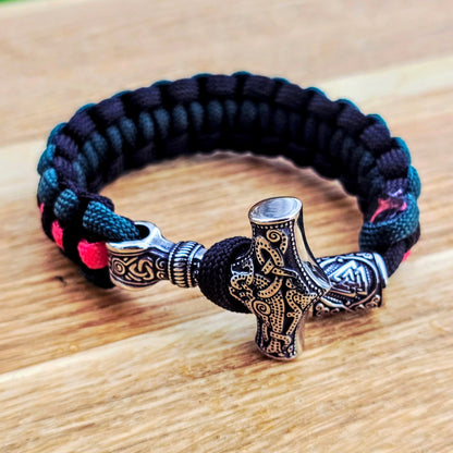 Bracelet “Mjölnir Asgard Knot” – Wildwood Edition