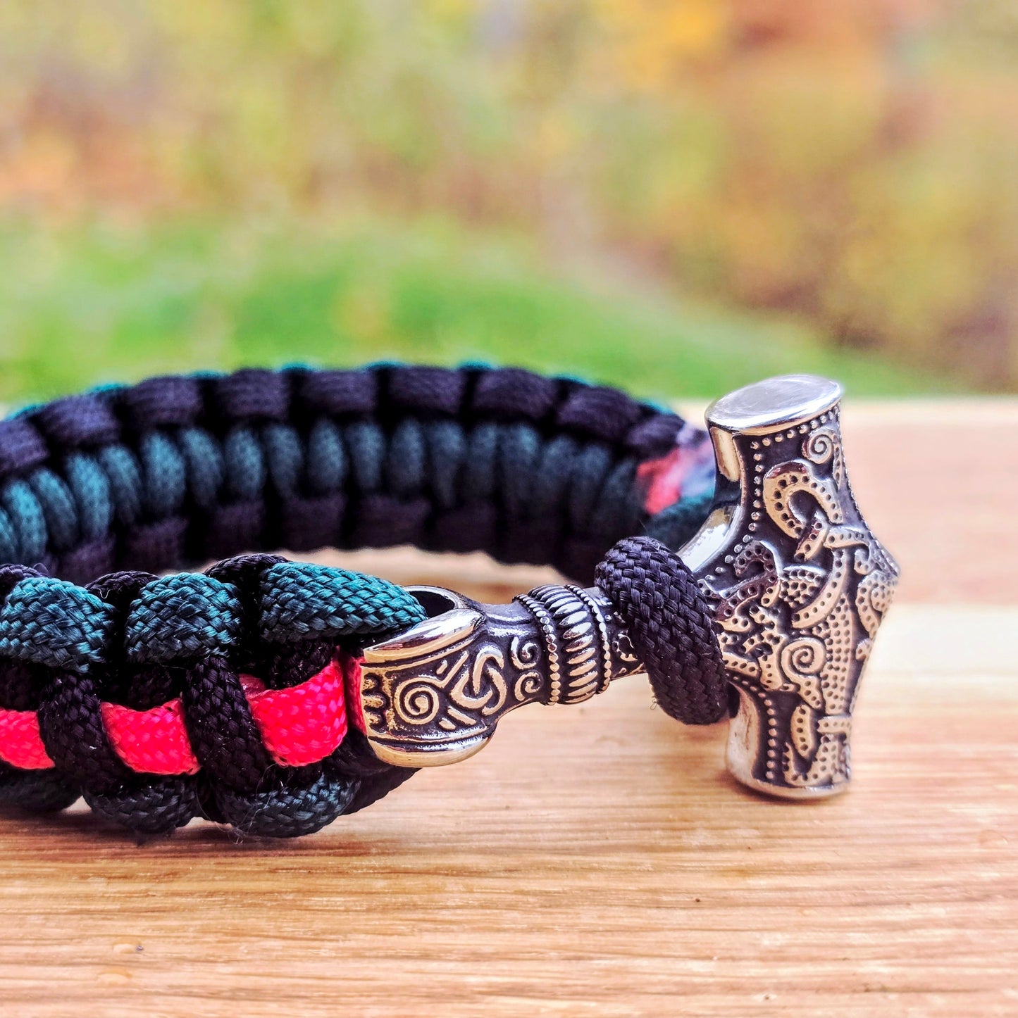 Bracelet “Mjölnir Asgard Knot” – Wildwood Edition