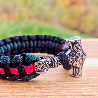 Bracelet “Mjölnir Asgard Knot” – Wildwood Edition