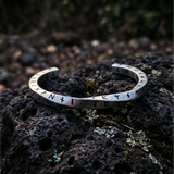 Runic Twisted Arm Ring - Bangle