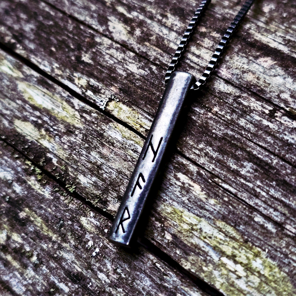 Necklace "Norse Bar Antique"
