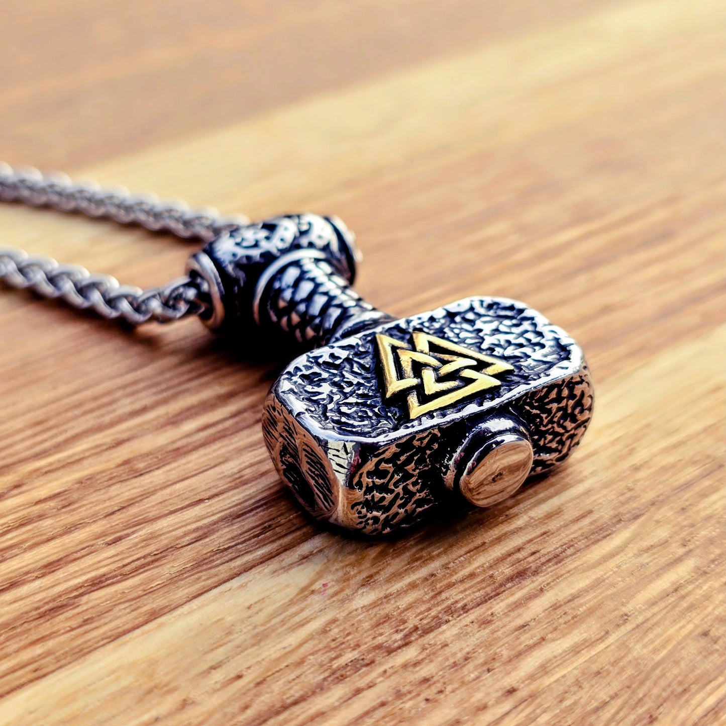 Necklace "Mjölnir Classic" (Dual Tone)