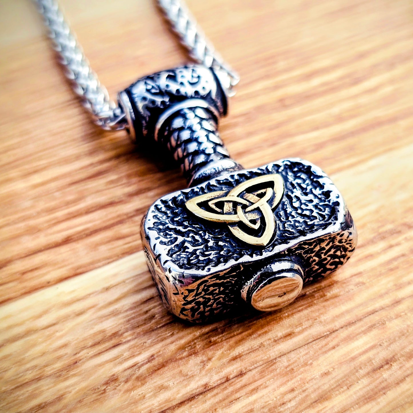 Necklace "Mjölnir Classic" (Dual Tone)