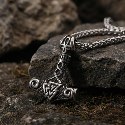 Necklace Thunderhammer - Silver