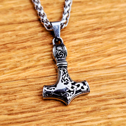 Necklace "Mjölnir – Asgard Knot" (Mini)