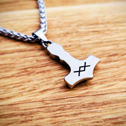Necklace "Mjölnir – Asgard Knot" (Mini)
