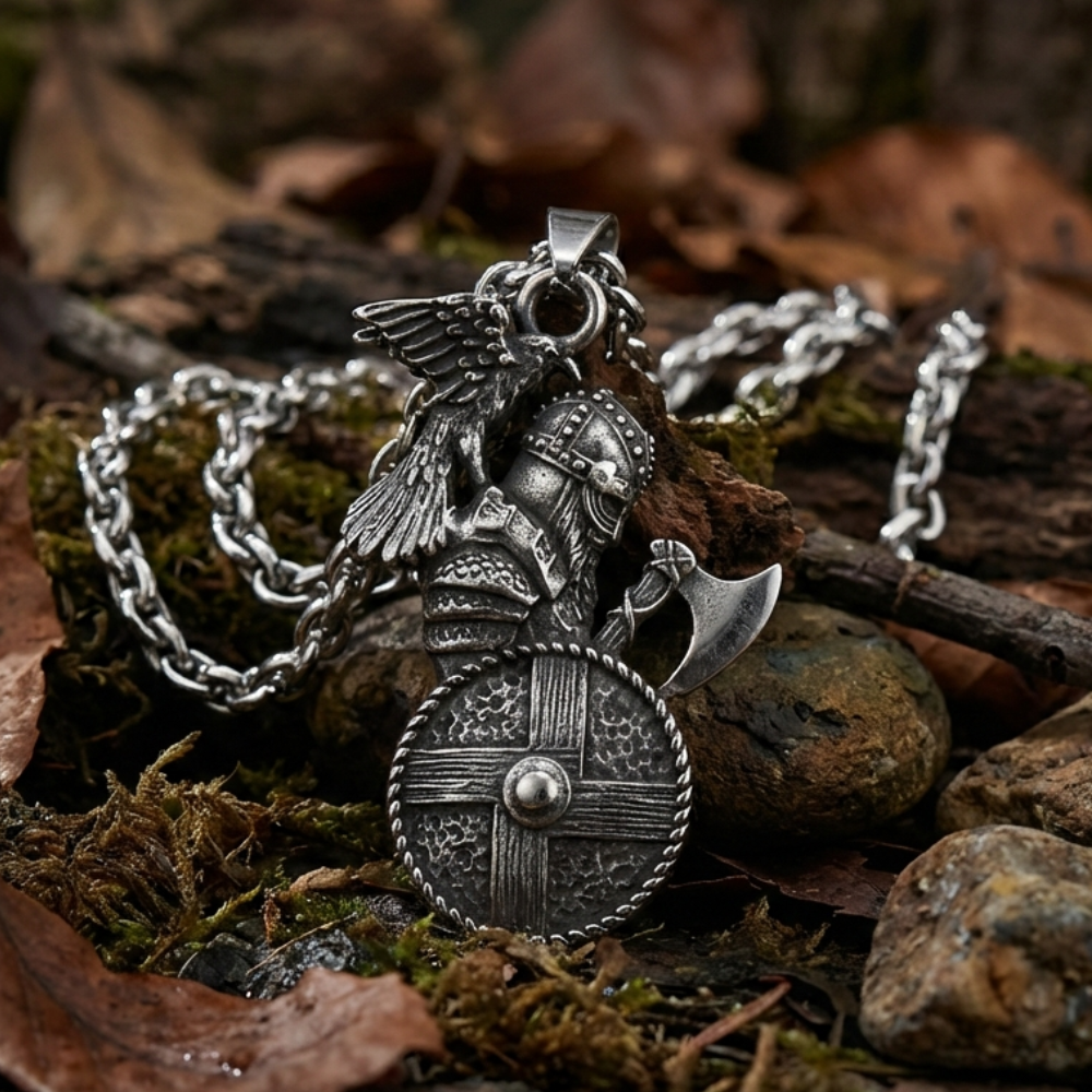 Viking Necklace Wise Odin