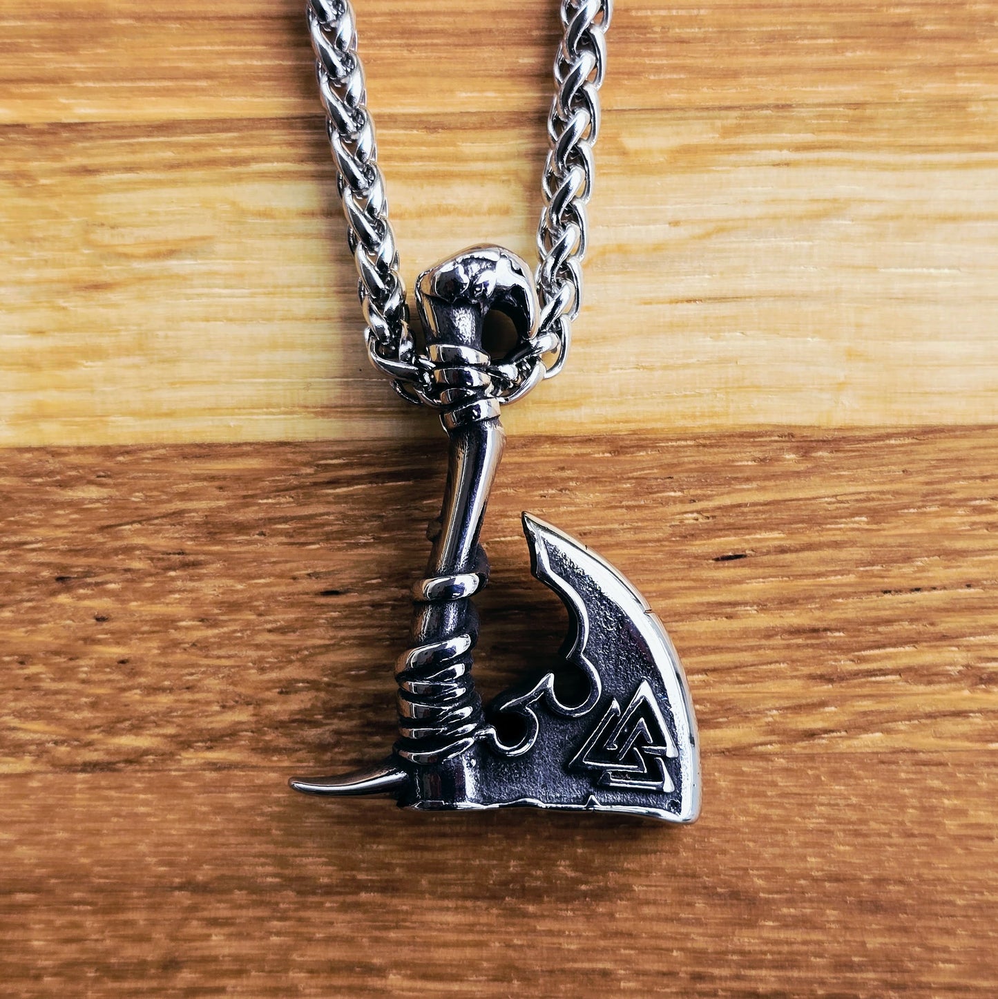 Necklace “Battle Axe” (Silver)