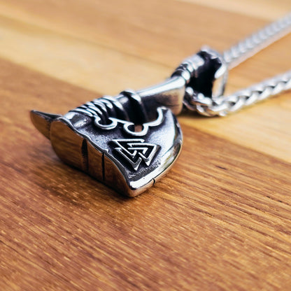 Necklace “Battle Axe” (Silver)