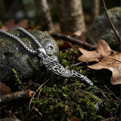 Necklace Viking Horn - Sterling Silver