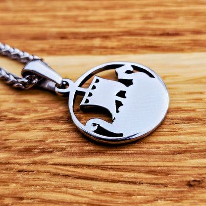 Necklace "Longship elegance XXS"