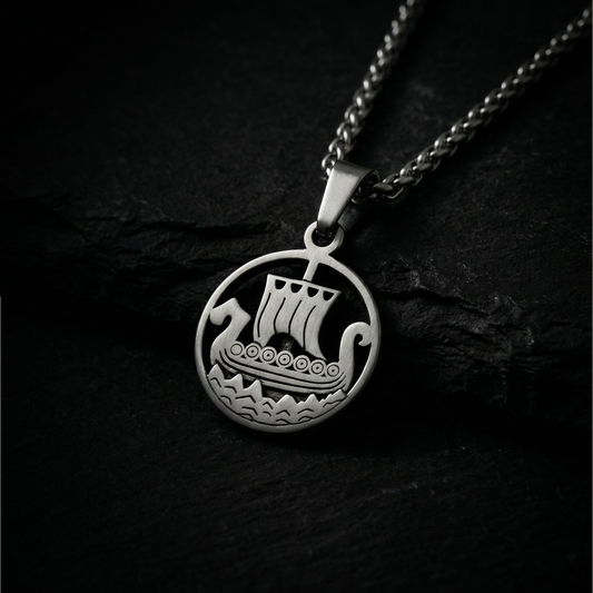 Necklace Longship elegance - XXS