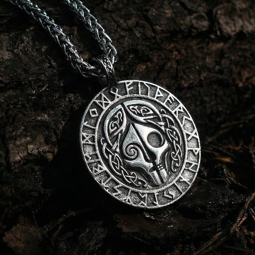 Halsband Helvetes Mörkret - Silver