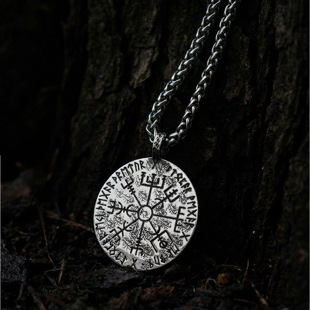 Halskette Dunkelheit der Hölle - Zweifarbig