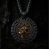 Halskette Dunkelheit der Hölle - Zweifarbig