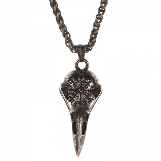 Necklace "Guardian Munin" (Antique)