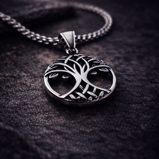 Halskette Weltenbaum Eleganz - XS Damen