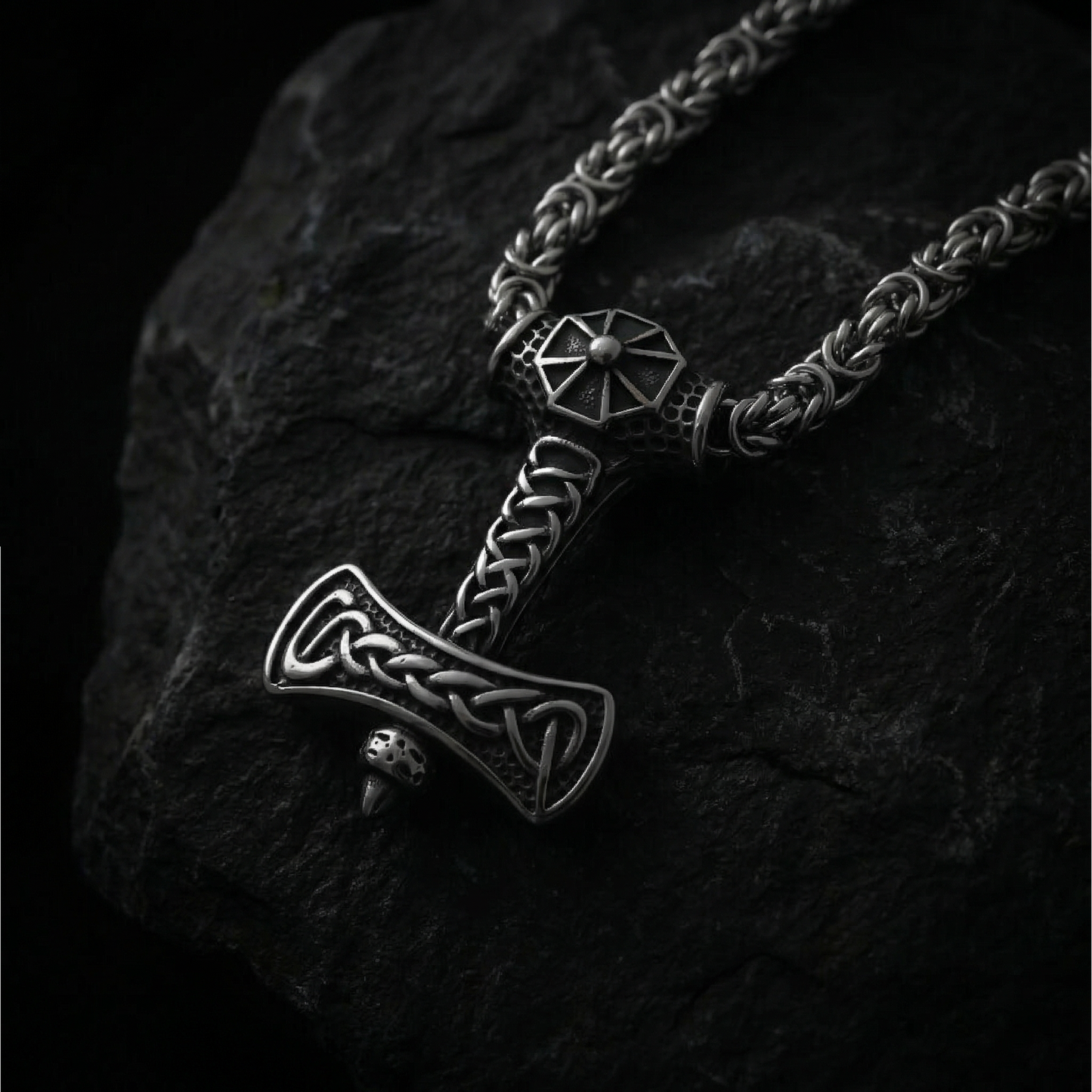 Kungliga Kedjehalsband Vikingatid - Silver