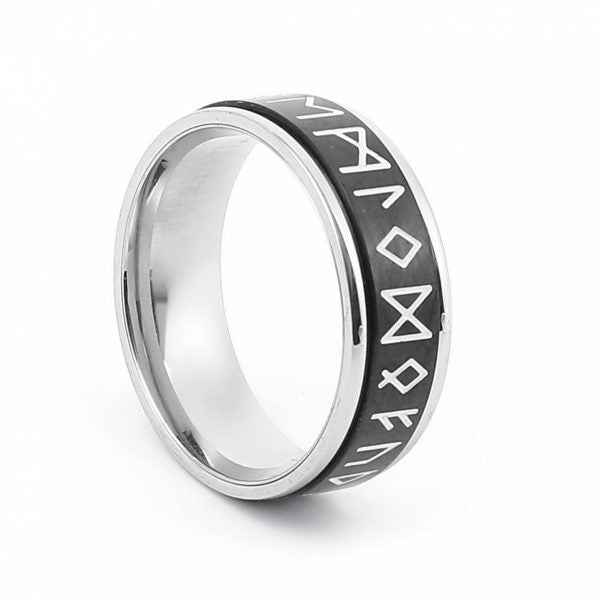 Runic Ring elegance "Black edition"