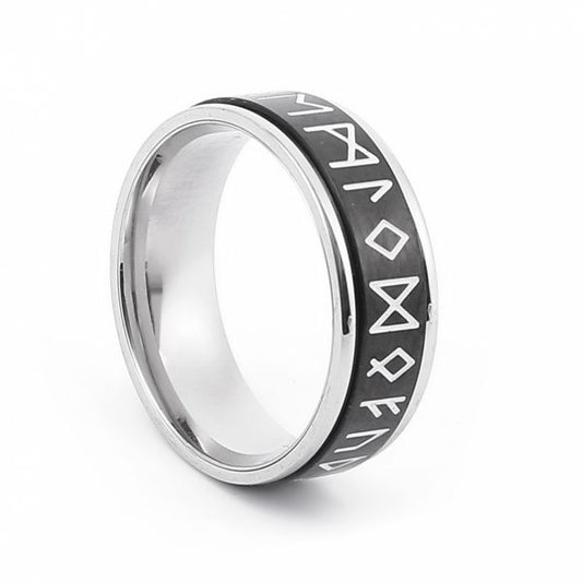Runic Ring elegance "Black edition"