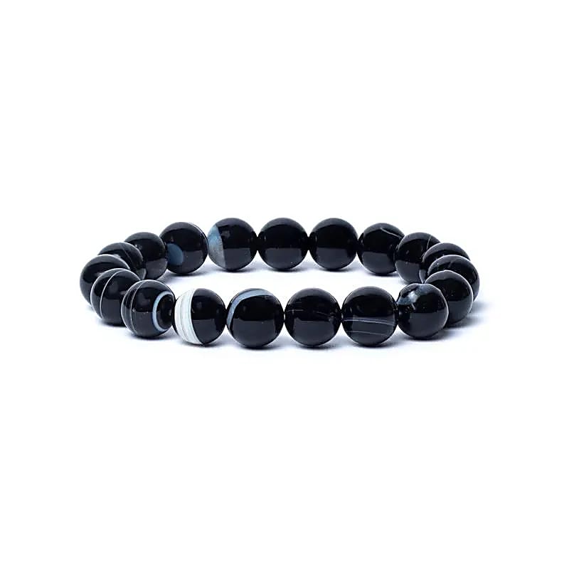 Shiva Eye Agat Armband (80mm)