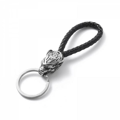 Keyring Nordic Wolf - Silver