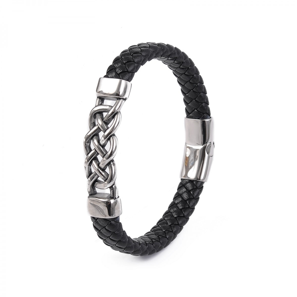 Bracelet "Massive Knot" Leather