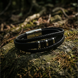 Bergen-Triple Armband - Silber