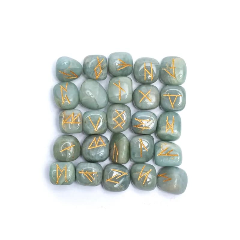 Aquamarine Runestone Set