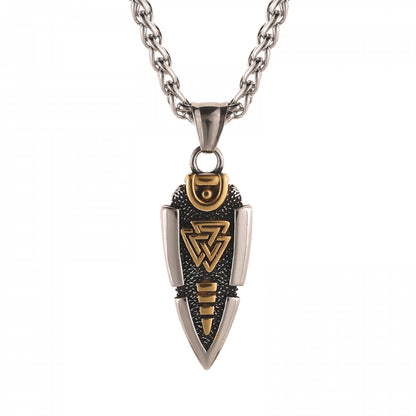 Necklace "Valknut-Arrowhead"