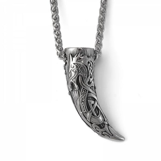 Necklace "Viking Dragon Horn"