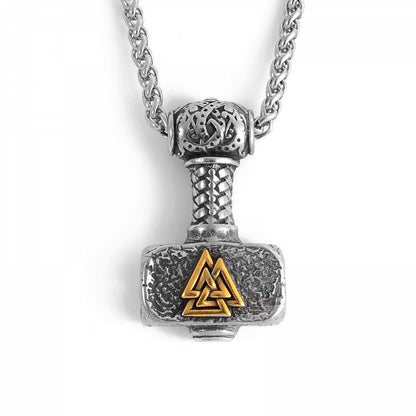 Necklace "Mjölnir Classic" (Dual Tone)